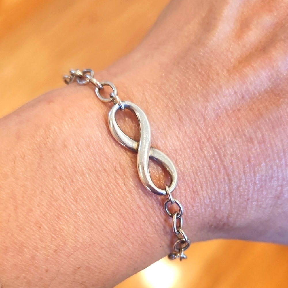 Tiffany's Silver Infinity Bracelet